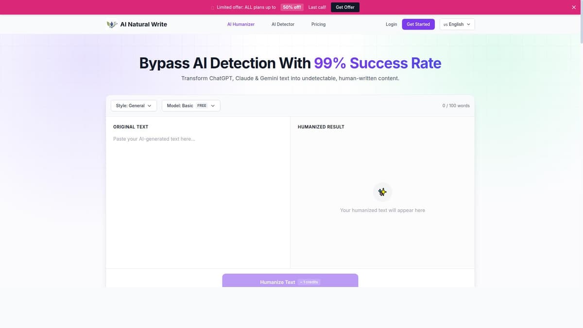 Getsolved AI Humanizer