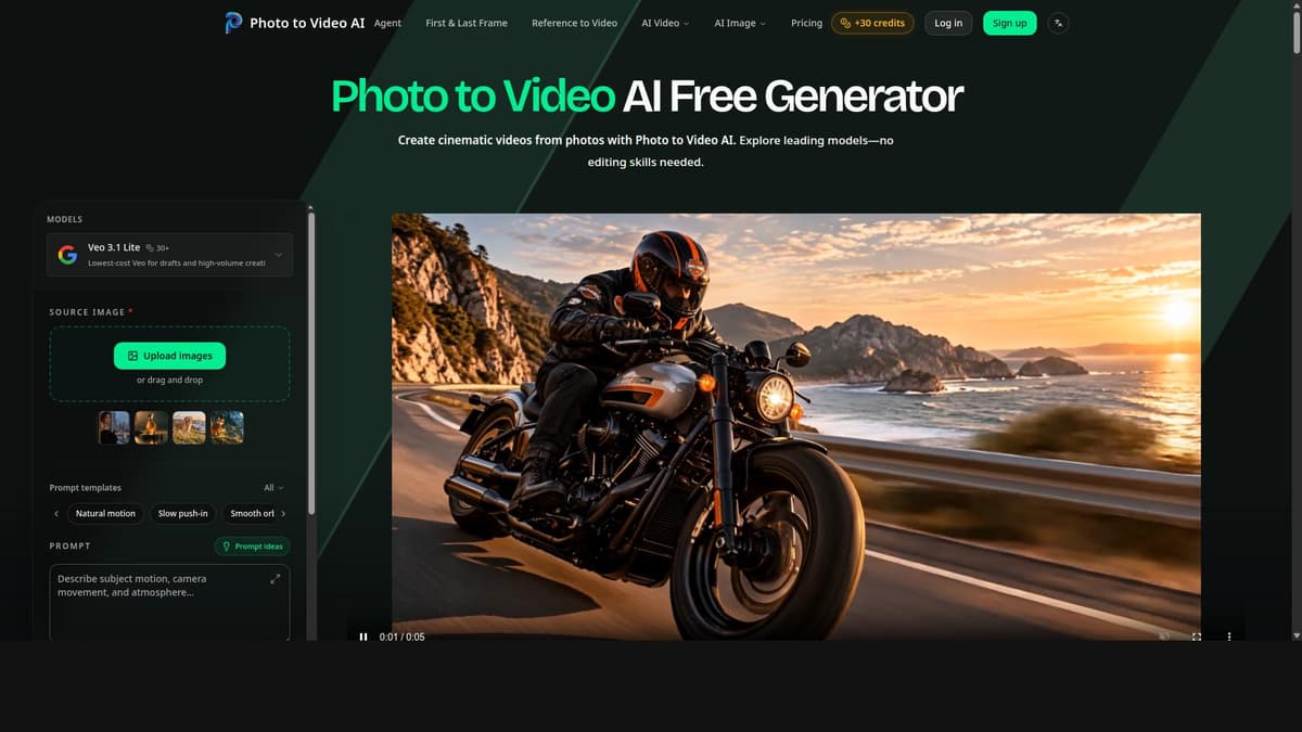 Photo to Video AI