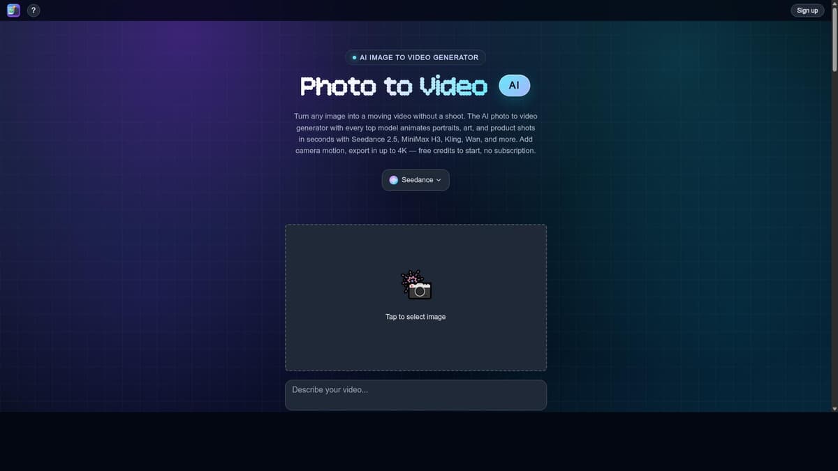 Photo to Video