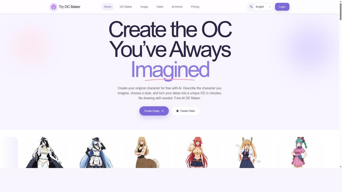 Try OC Maker